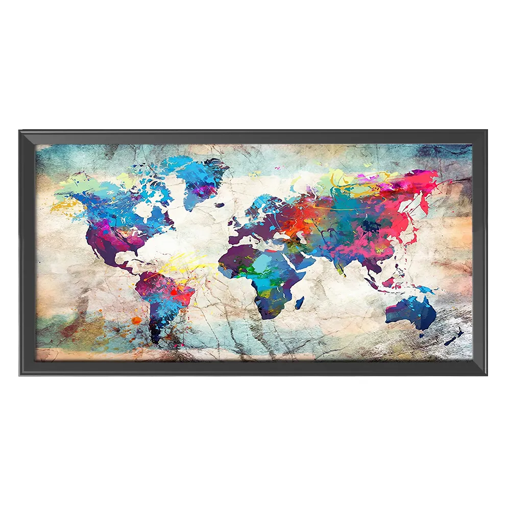 11ct Stamped Cross Stitch - Map(40*85cm)