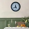 British Comedy Inspired Ministry of Silly Walk Wall Clock Silent Mute Clock