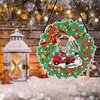 DIY Christmas Wreath Art Acylic Crystal Rhinestone Hanging Craft Kits