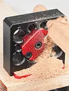Adjustable Milling Machine Rod Clamp Metric 8mm-20mm Dowel Maker for Woodworking