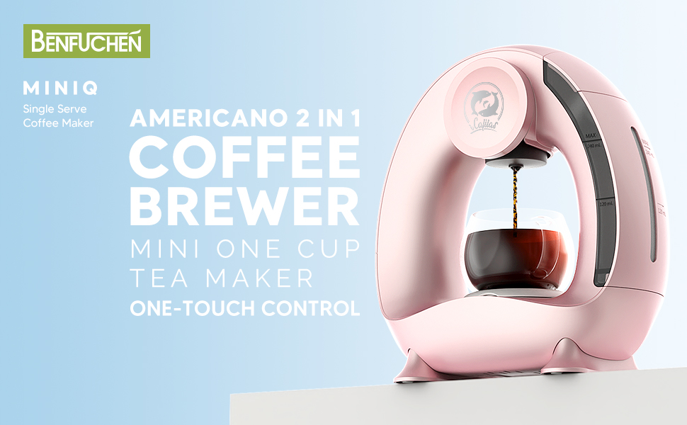 BENFUCHEN americano coffee machine Pink