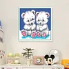 Bead Embroidery - Full Printed 9CT Bears(20x20 CM)