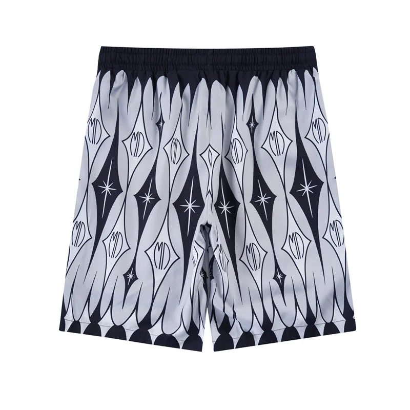 AMIRI 2023 new silk short-sleeved shirt