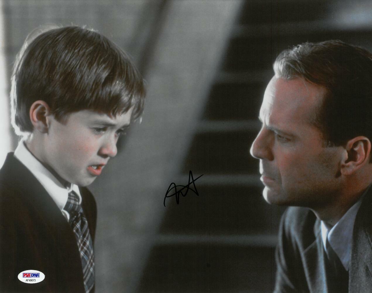 Haley Joel Osment Signed Sixth Sense Autographed 11x14 Photo Poster painting PSA/DNA #AF49073