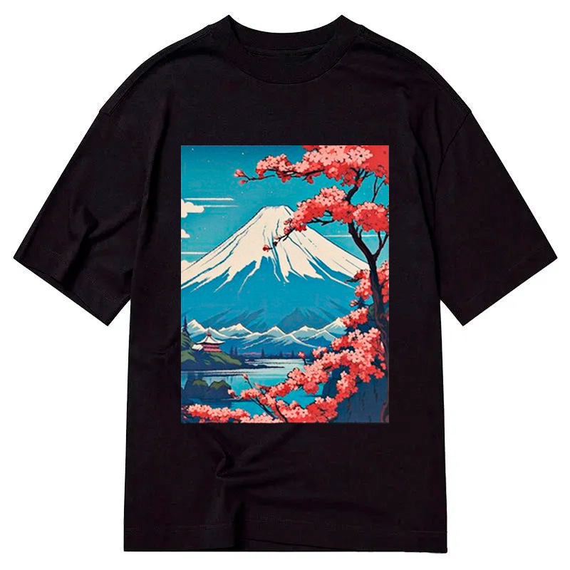 Mount Fuji Japan Classic T-shirt artswardrobe