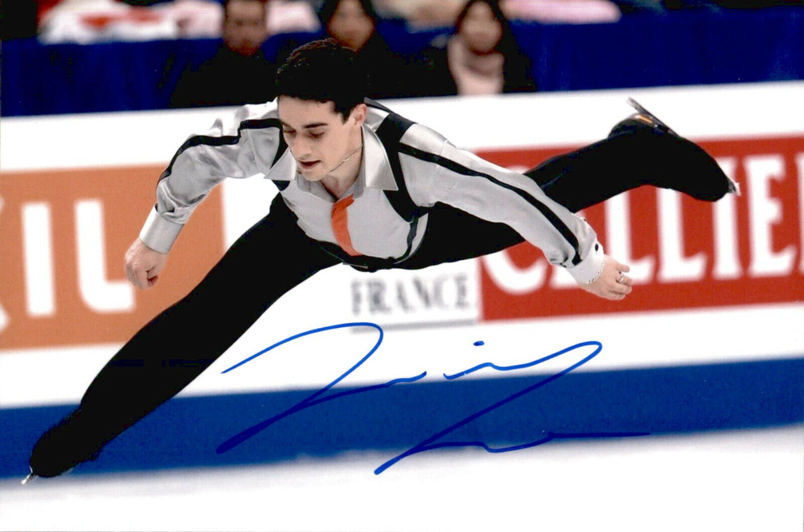 Javier Fernandez SIGNED 4x6 Photo Poster painting Figure Skating OLYMPIC BRONZE MEDALIST SPAIN 9