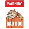 Dog Warning- Vintage Metal Signs(12*16Inch)