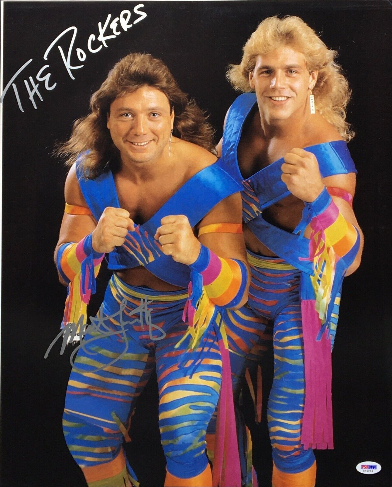 Marty Jannetty Signed 16x20 Photo Poster painting The Rockers