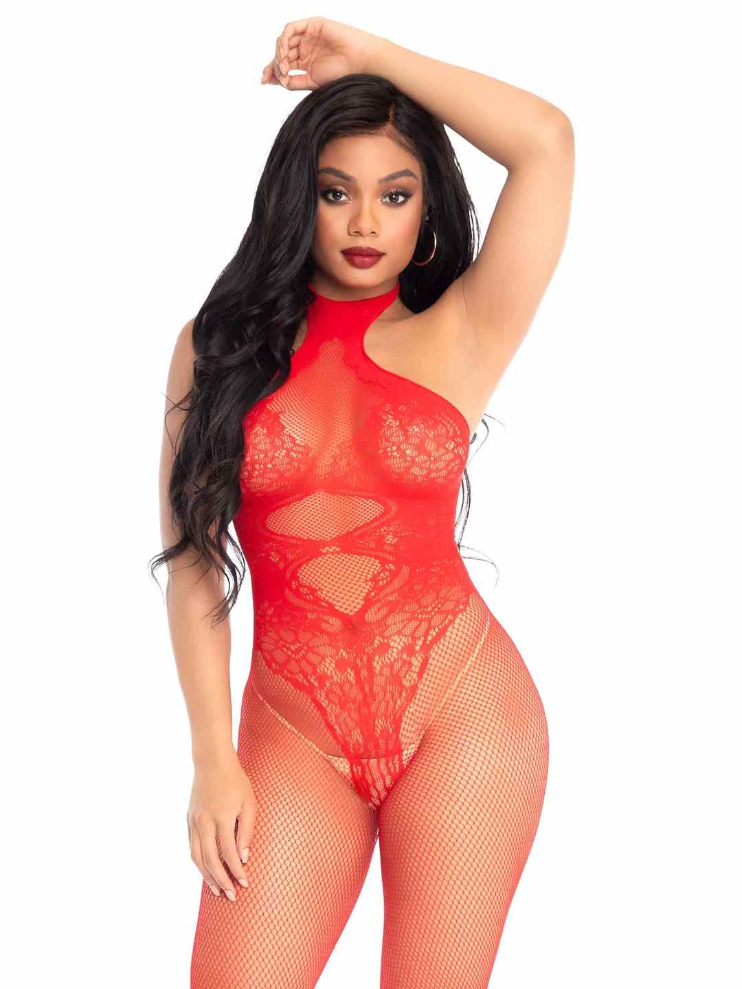 Over You Fishnet Bodystocking
