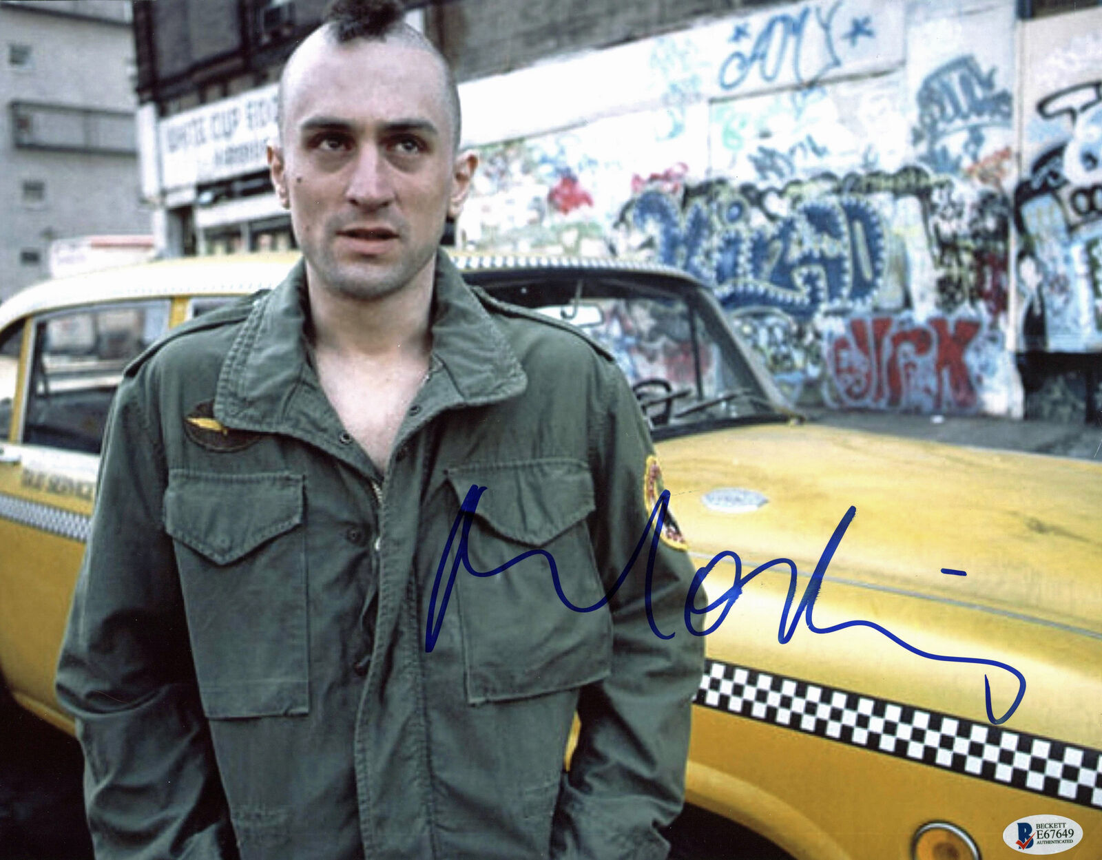 Robert Deniro Taxi Driver Authentic Signed 11x14 Photo Poster painting Autographed BAS #E67649