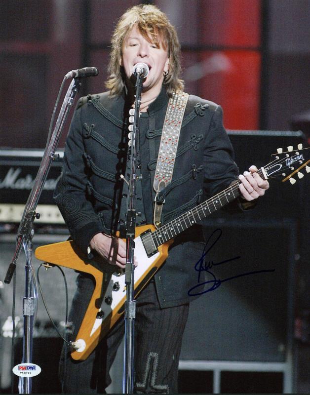 Richie Sambora Bon Jovi Signed Authentic 11X14 Photo Poster painting Autographed PSA/DNA #Y18713