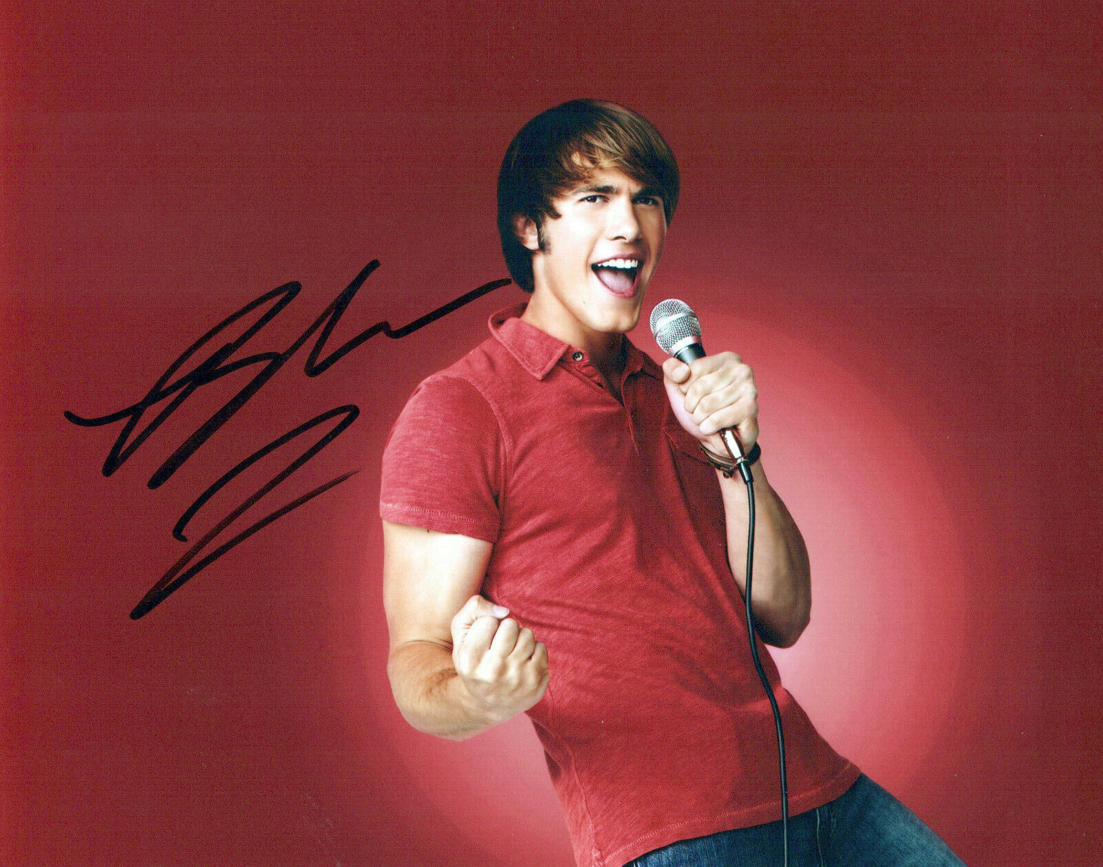 Blake Jenner Glee autographed Photo Poster painting signed 8X10 #6 Ryder Lynn