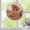 Diamond Painting Kit Horse Round Acrylic Ornament 9.84x9.84in
