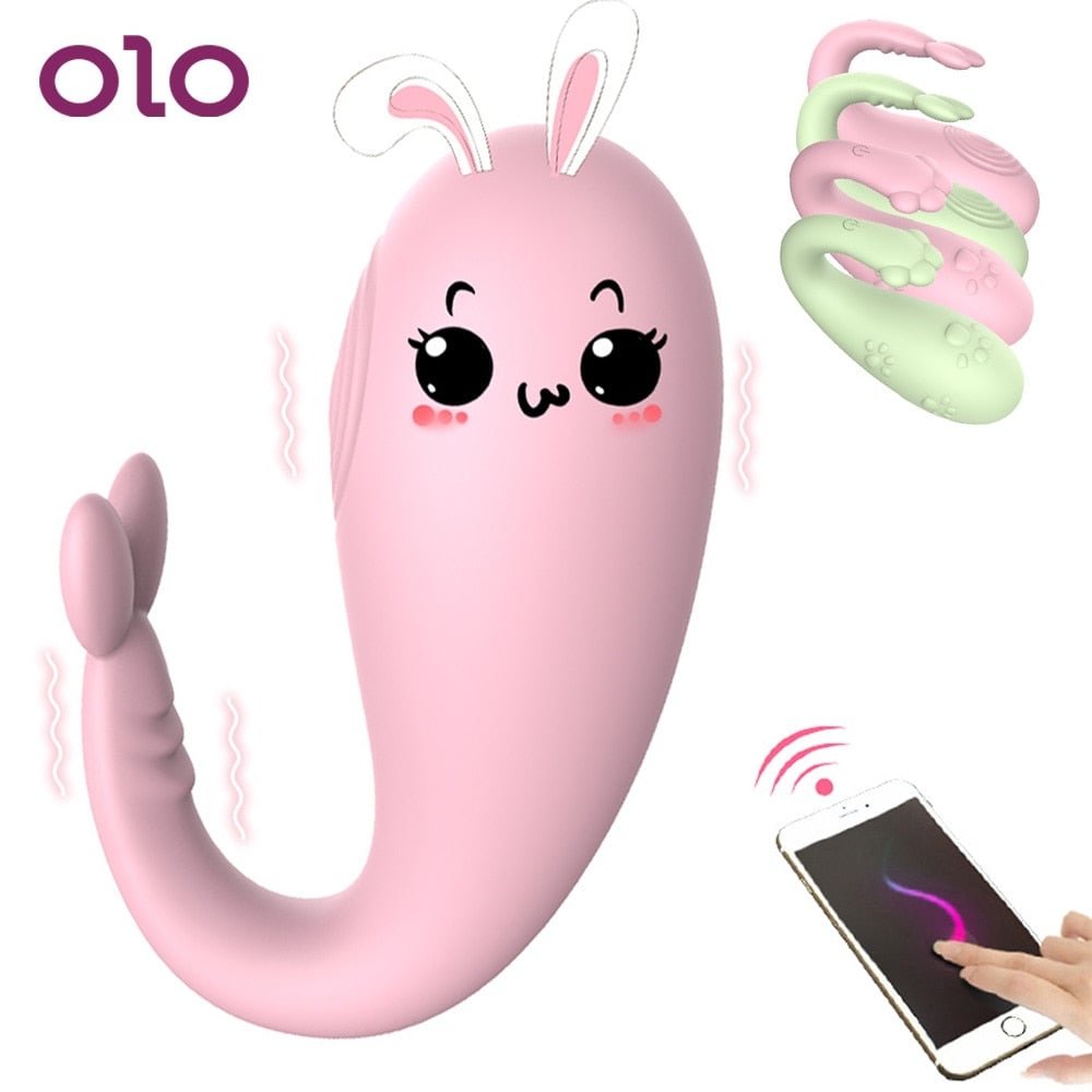 8 Speeds Monster Shape Vibrator APP Bluetooth Wireless Control G-spot Vibrating Egg Dildo Adult Games Sex Toys for Women