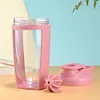 500ml Protein Shaker Bottle Leak Proof Cup for Protein Mixes Supplement Shakes