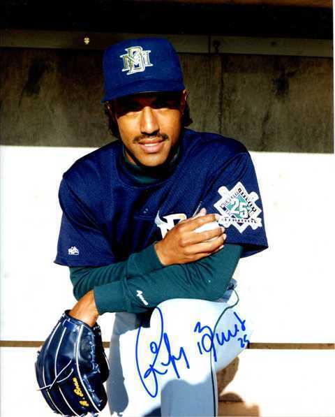 Ricky Bones Milwaukee Brewers Autographed Signed 8x10 Photo Poster painting CFS COA