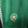 2026 Player Version Morocco Green with Red Side Panels Shorts