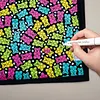 DIY Coloring Blanket Color Your Own Blanket DIY Drawing Blanket Home Decor Gift