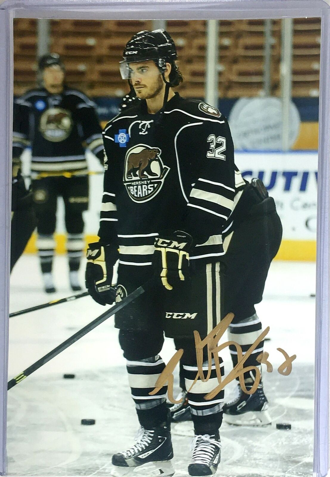 Erik Burgdoerfer Signed 4x6 Photo Poster painting Buffalo Sabres Ottawa Senators Autograph Auto