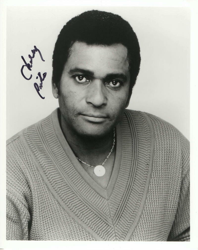 CHARLEY PRIDE SIGNED AUTOGRAPH 8X10 Photo Poster painting - COUNTRY MUSIC ICON, FROM ME TO YOU