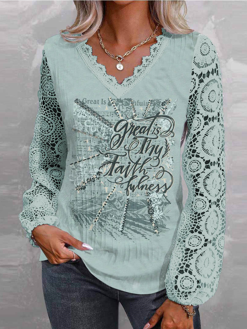 Women Half Sleeve V-neck Solid Color Dress