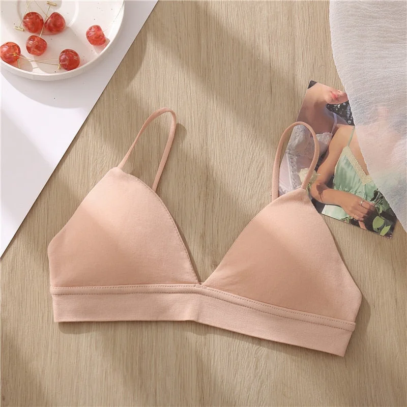 FINETOO Women Crop Tops Tube Top Female Seamless Underwear Streetwear Backless Camis Lingerie Crop Tops S-L Girls Tank Bralette
