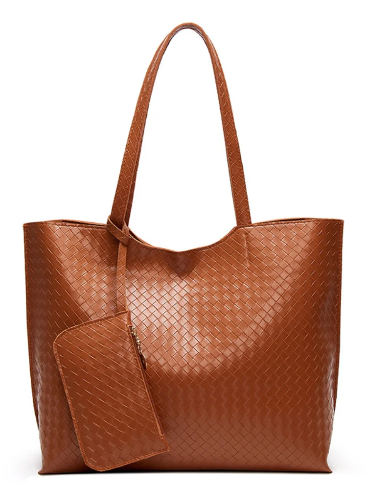 Woven Embossing Utility Tote Bags Set