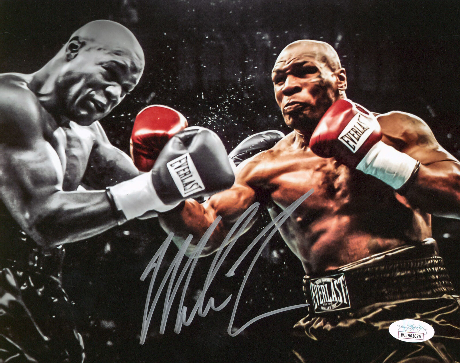 Mike Tyson Authentic Signed 8x10 Vs Clifford Etienne Photo Poster painting JSA Witness