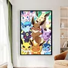 Pok&eacute;mon-11CT Stamped Cross Stitch 40*60cm/15.75*23.62in(Big Size)