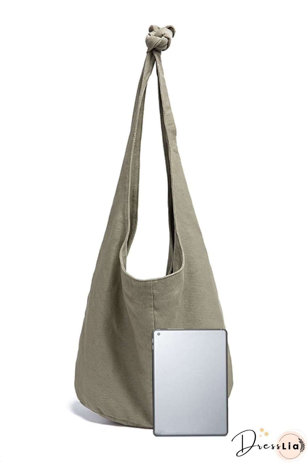 Large Canvas Crossbody Bag