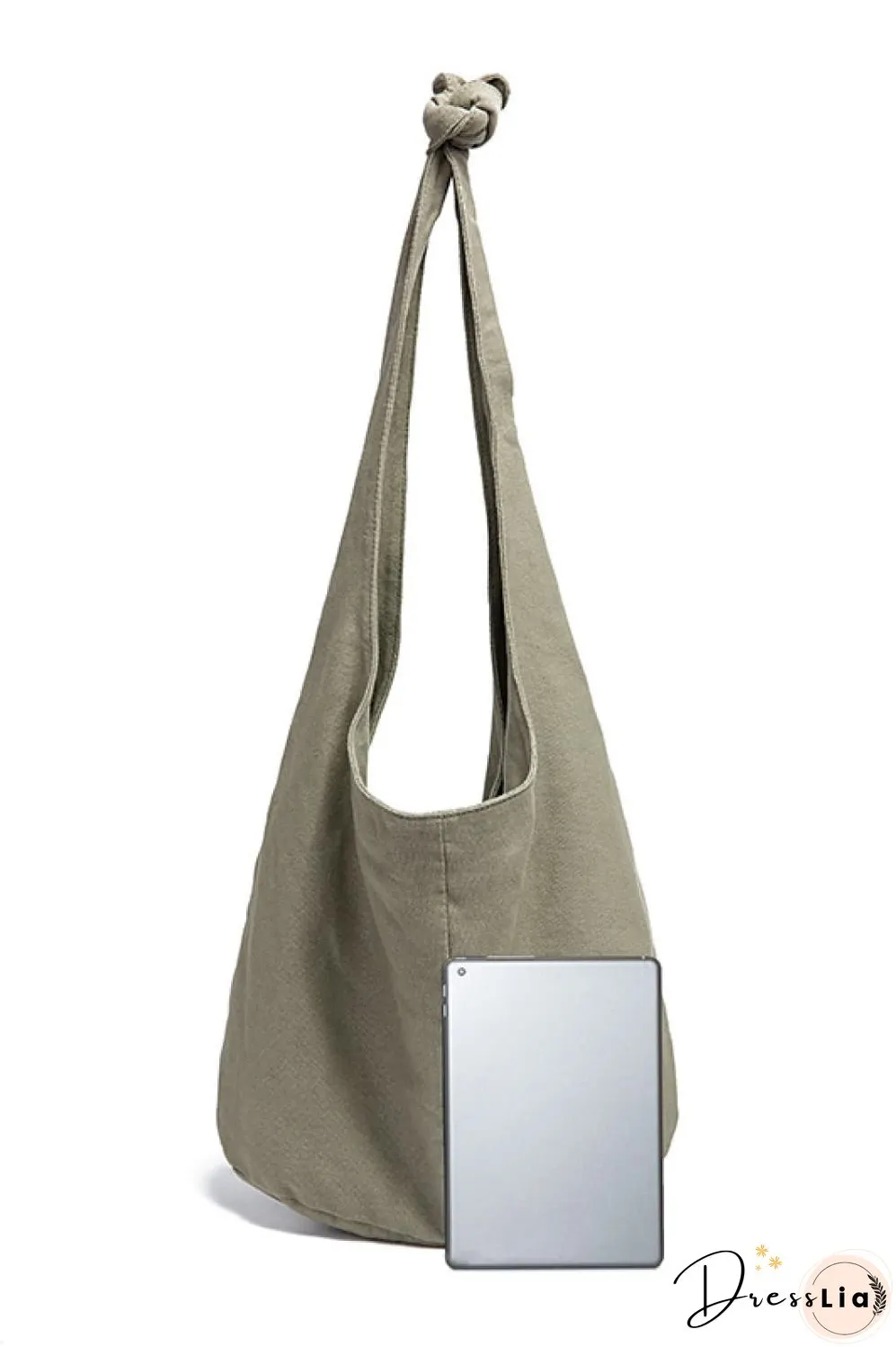 Large Canvas Crossbody Bag
