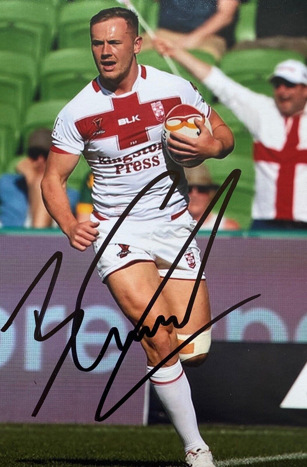 Ben Currie Genuine Hand Signed 6X4 Photo Poster painting - England