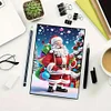 2 Stück 50-seitiges A5 Schneemann Santa Claus Diamond Painting Notizbuch für Erwachsene Geschenk