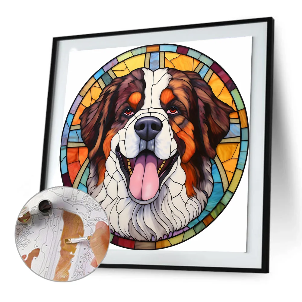 DIY Paint By Number 40*40cm - Dog