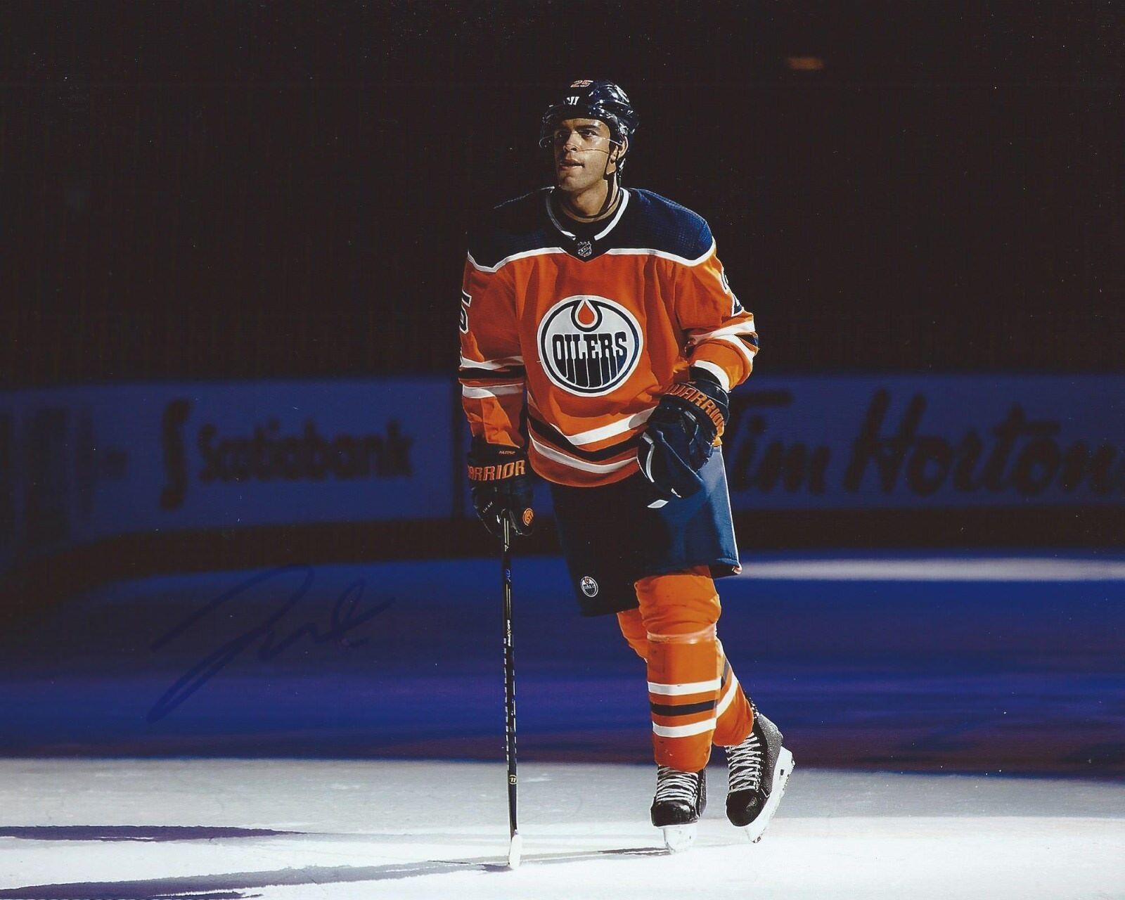 Darnell Nurse Signed 8x10 Photo Poster painting Edmonton Oilers Autographed COA J