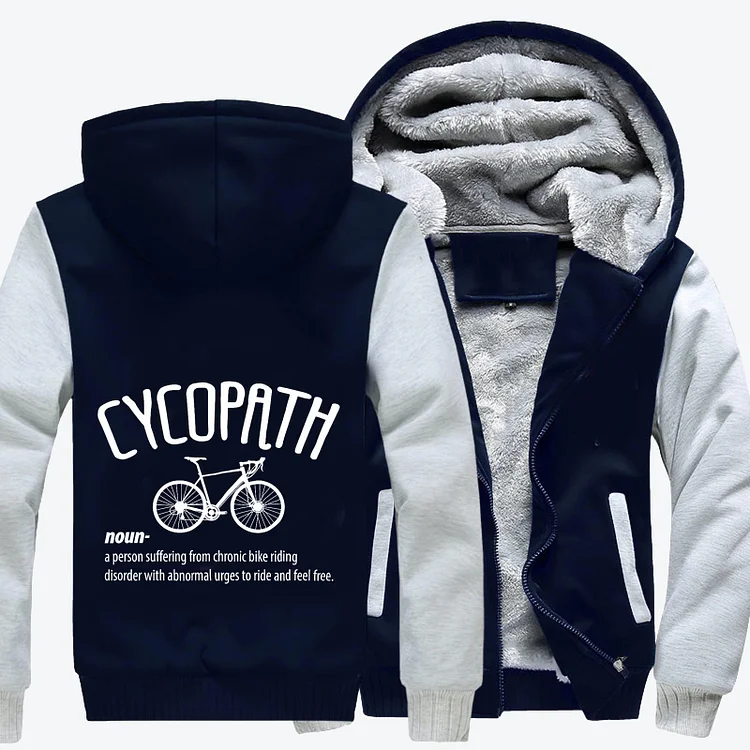 Cycopath, Slogan Fleece Jacket