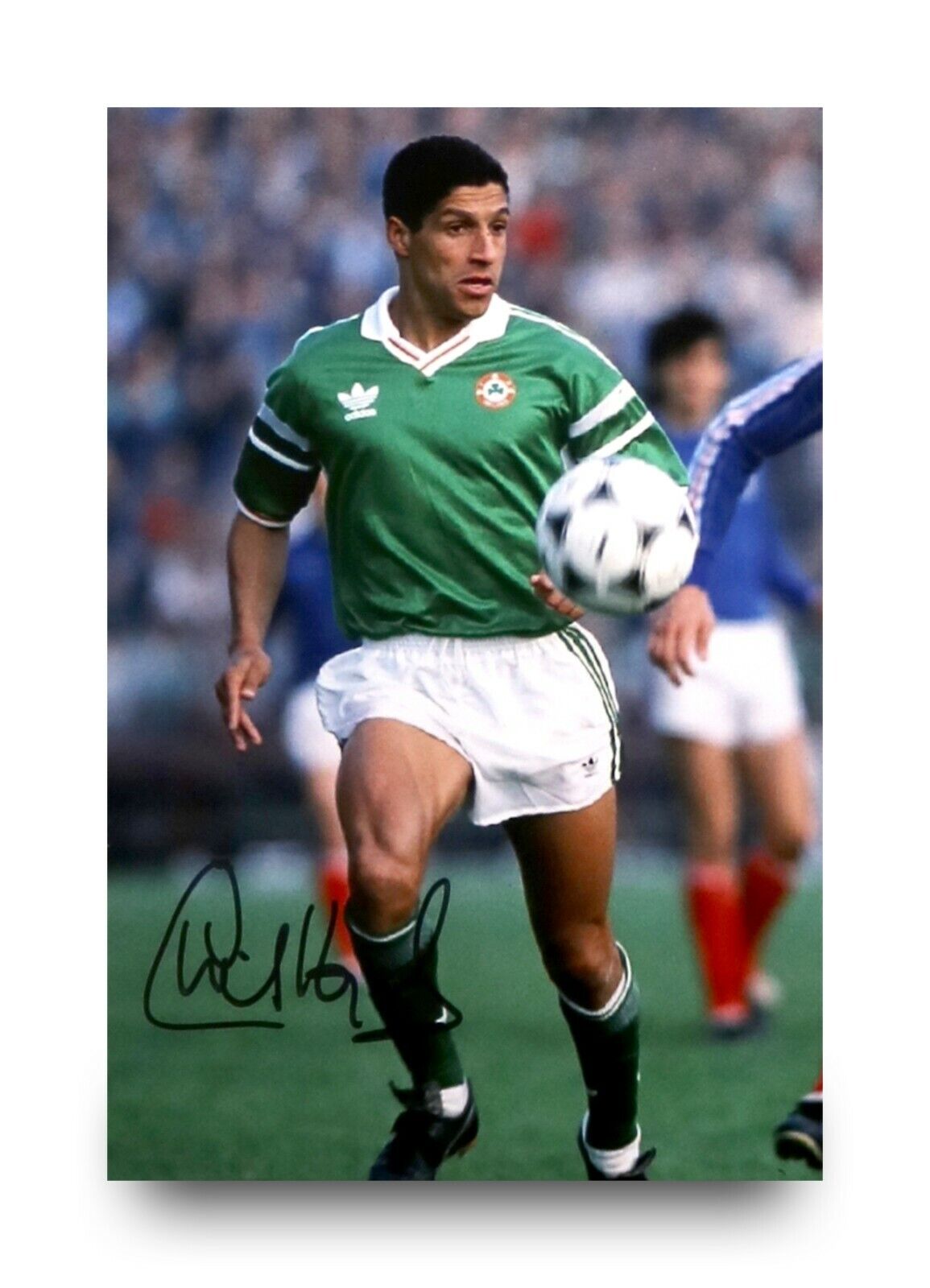 Chris Hughton Signed 6x4 Photo Poster painting Tottenham Hotspur West Ham Ireland Autograph +COA