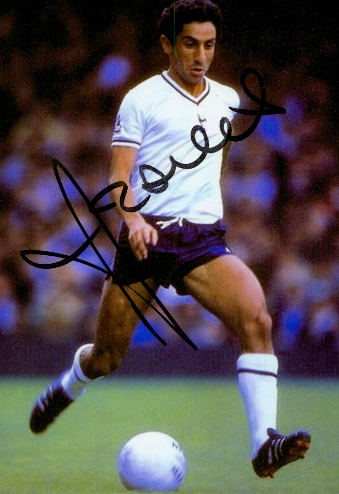 Ossie Ardiles Hand Signed 6x4 Photo Poster painting Tottenham Hotspur Argentina Autograph + COA