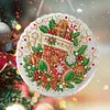 Christmas Stockings 2D Flat DIY Diamond Painting Pendant 9.84x9.84in