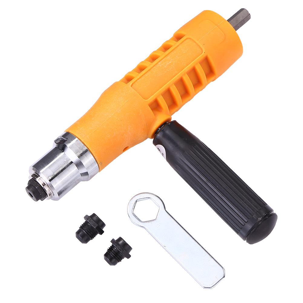 

Electric Rivet Nut Gun Riveting Tool Cordless Insert Riveter Adapter Kit, 501 Original
