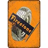 Firetstone Tire - Metal Tin Signs(8*12Inch/12*16Inch) - Garage