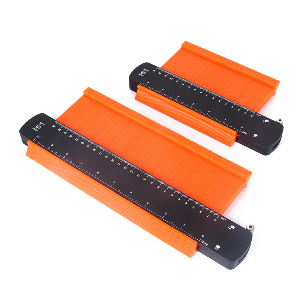 

2x 6/10 inch Lock Profile Contour Gauge Shaping Duplicator Measuring Ruler, 501 Original