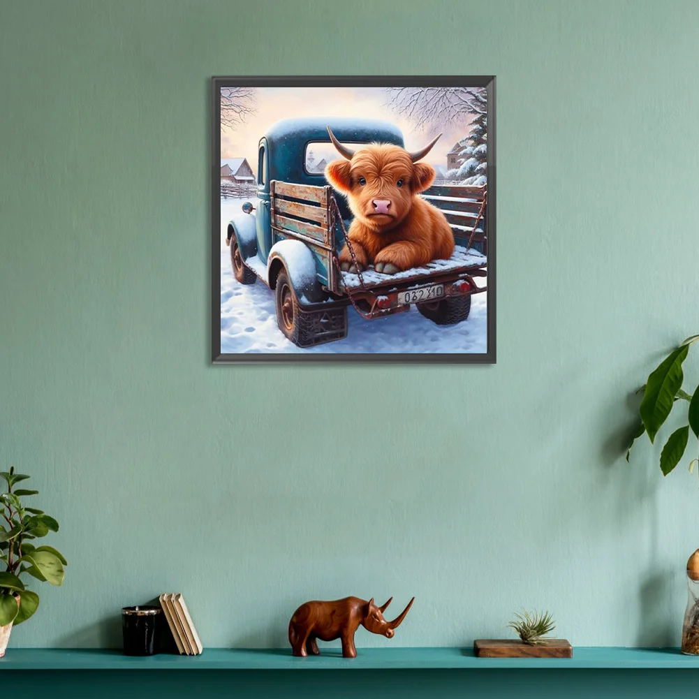 Diamond Painting - Full Round Drill - Calf(Canvas|30*30cm)