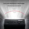 Aluminum Alloy Cycling Light 120 Wide-Angle Powerful Handlebar Flashlight