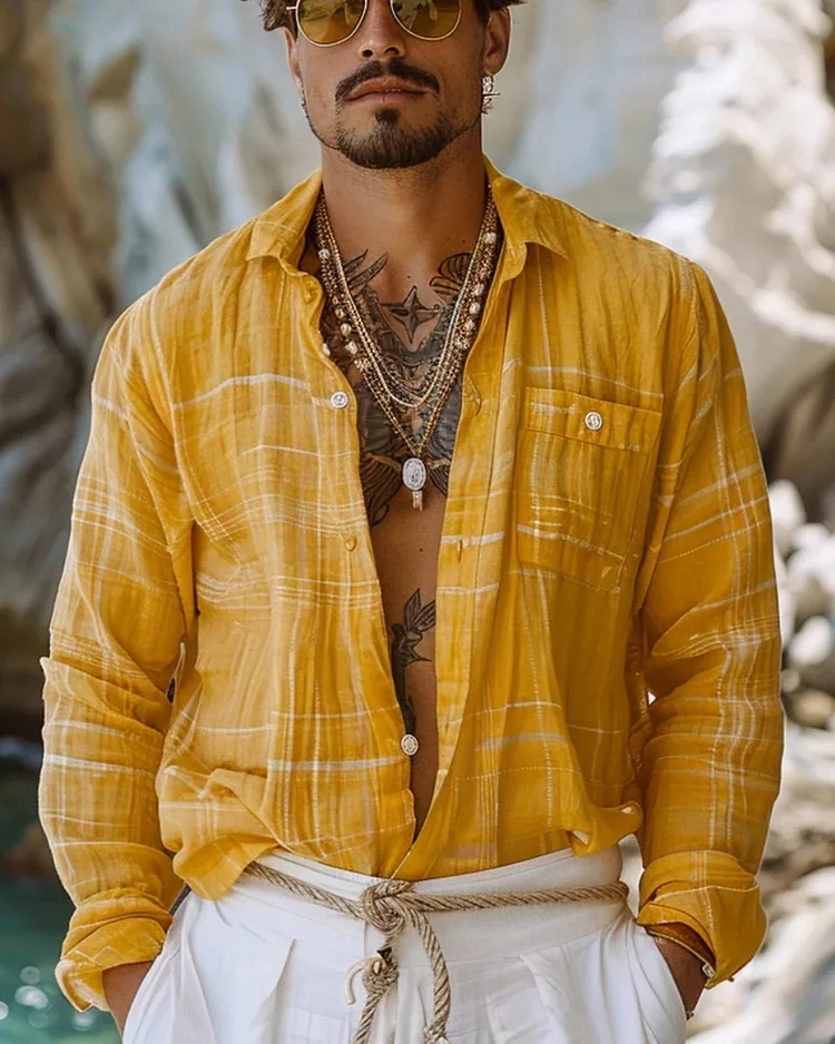 Men's Linen Shirt