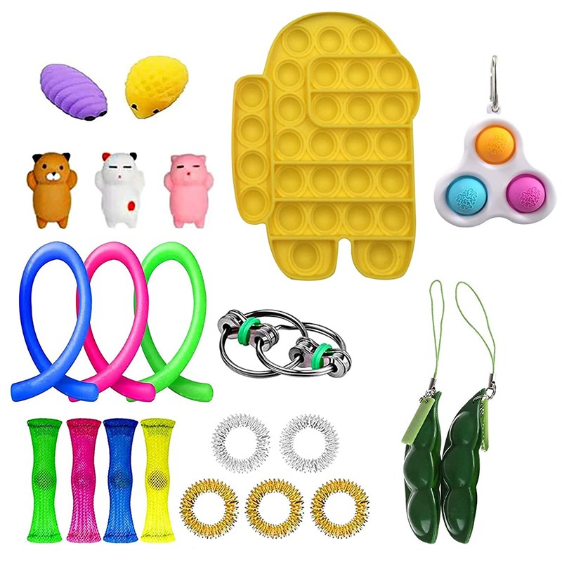 

23pcs Fidget Spinner Decompression Toys Set, 501 Original