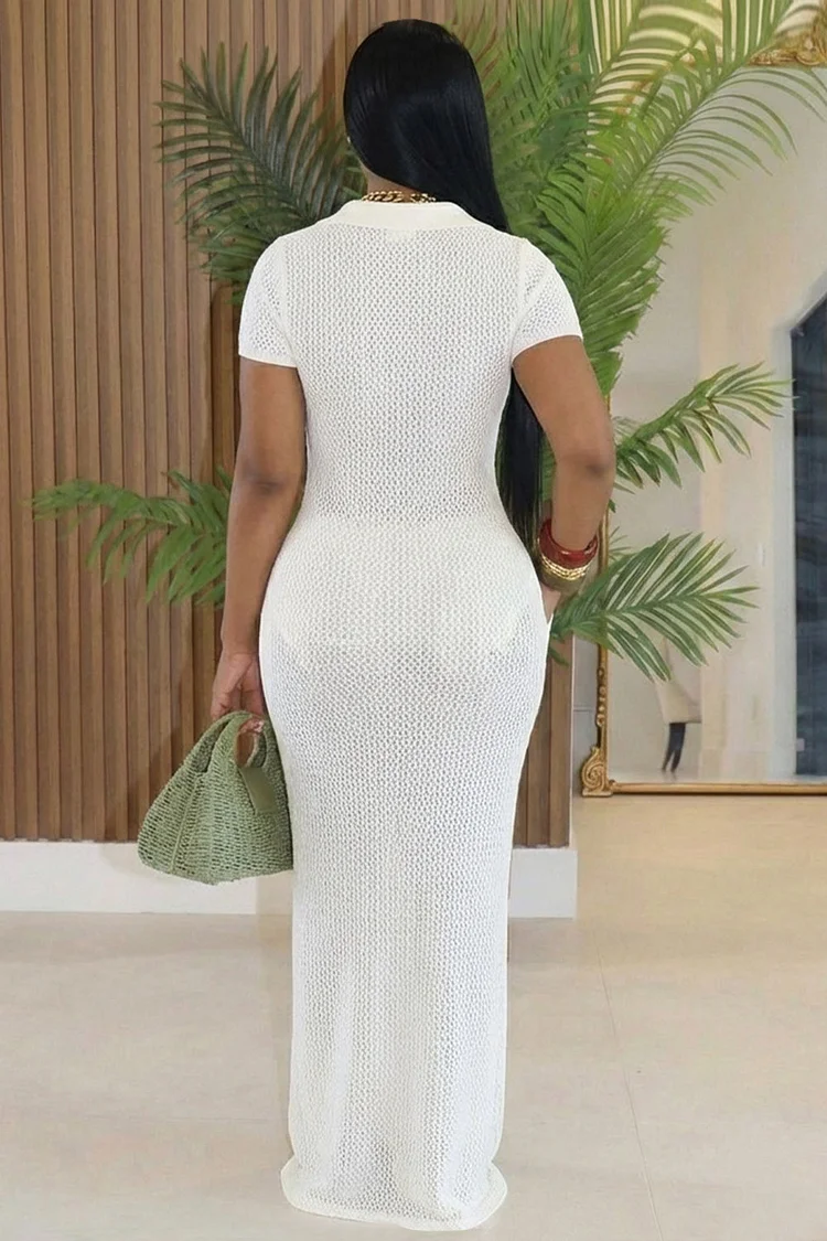 short sleeve bodycon maxi dress JUST ME WOMEN'S SHORT SLEEVE TRIM DETAILED SEQUINS BODYCON MAXI DRESS Wholesalefashiontrends.com