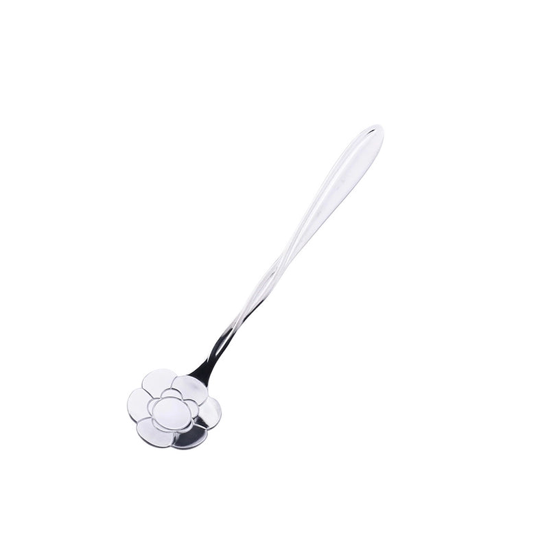 Vacation Flower Stainless Steel Spoon 1 Piece 1 Set