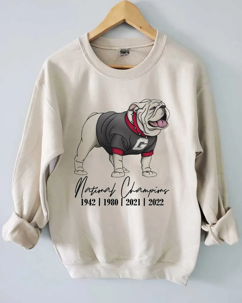 National Champions Georgia Bulldogs Sweatshirt