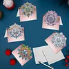 8PCS DIY Diamond Art Greeting Cards Congratulations Cards & Gifts (Snowflake)